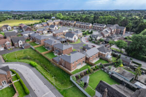 Whittingham Place, Preston – new-build housing brickwork